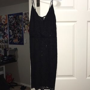 Black party dress